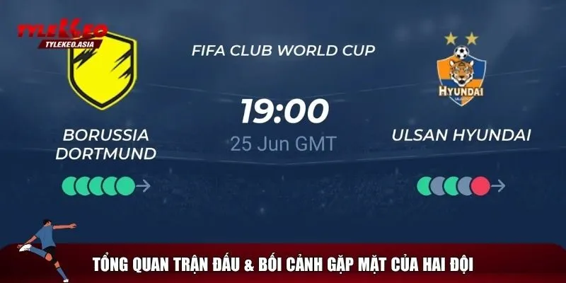 Nhìn chung về trận đấu Dortmund vs Ulsan Hyundai