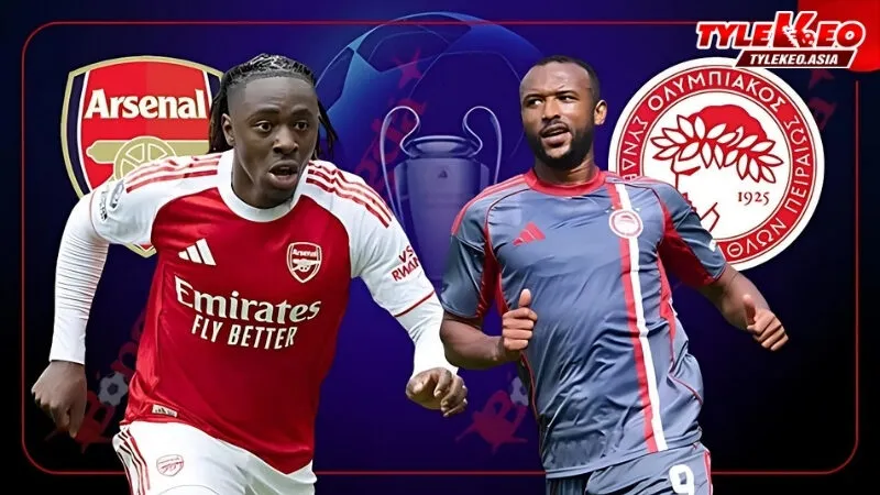 Soi kèo Arsenal Vs Olympiakos 02h00 Ngày 2/10: Dự Đoán Tỷ Số & Phân Tích Chi Tiết Trận đấu Arsenal vs Olympiakos tại Champions League