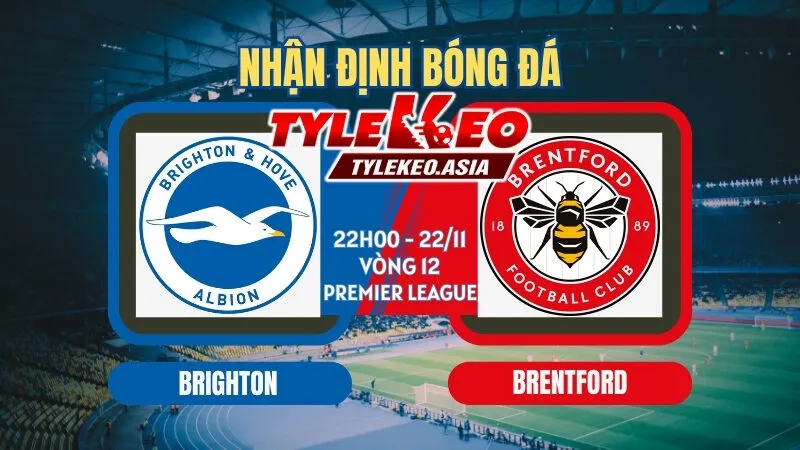 Soi Kèo Vòng 12 Ngoại Hạng Anh 2025/26: Kịch Tính Từ Các Ông Lớn Soi Kèo Brighton Vs Brentford 22h00 ngày 22/11